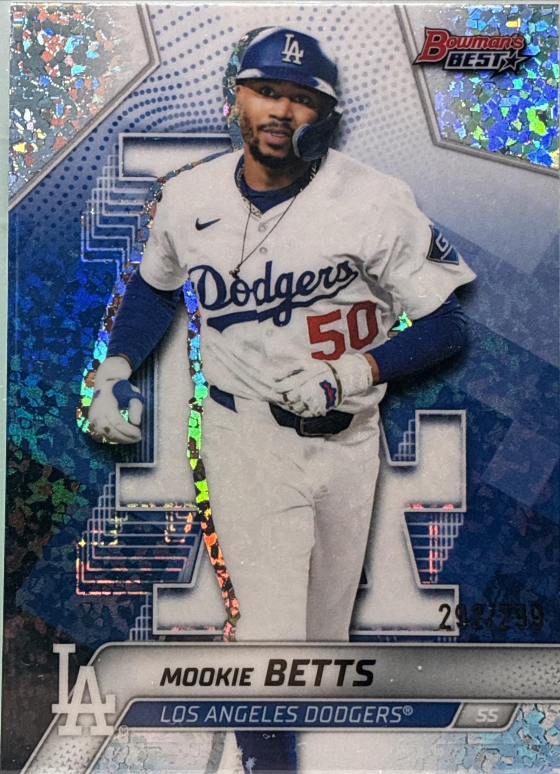 Mookie Betts [Mini-Diamond Refractor] #64
