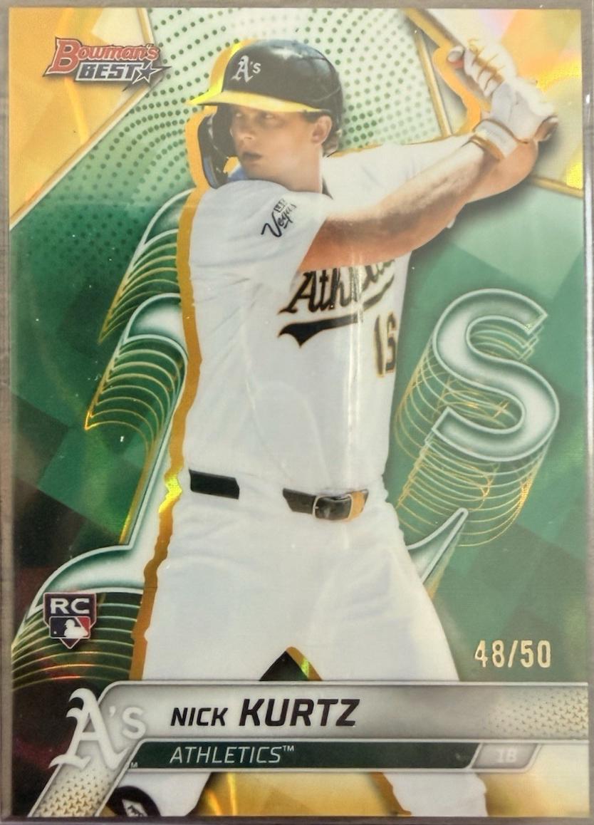 Nick Kurtz [Gold Lava Refractor] #42