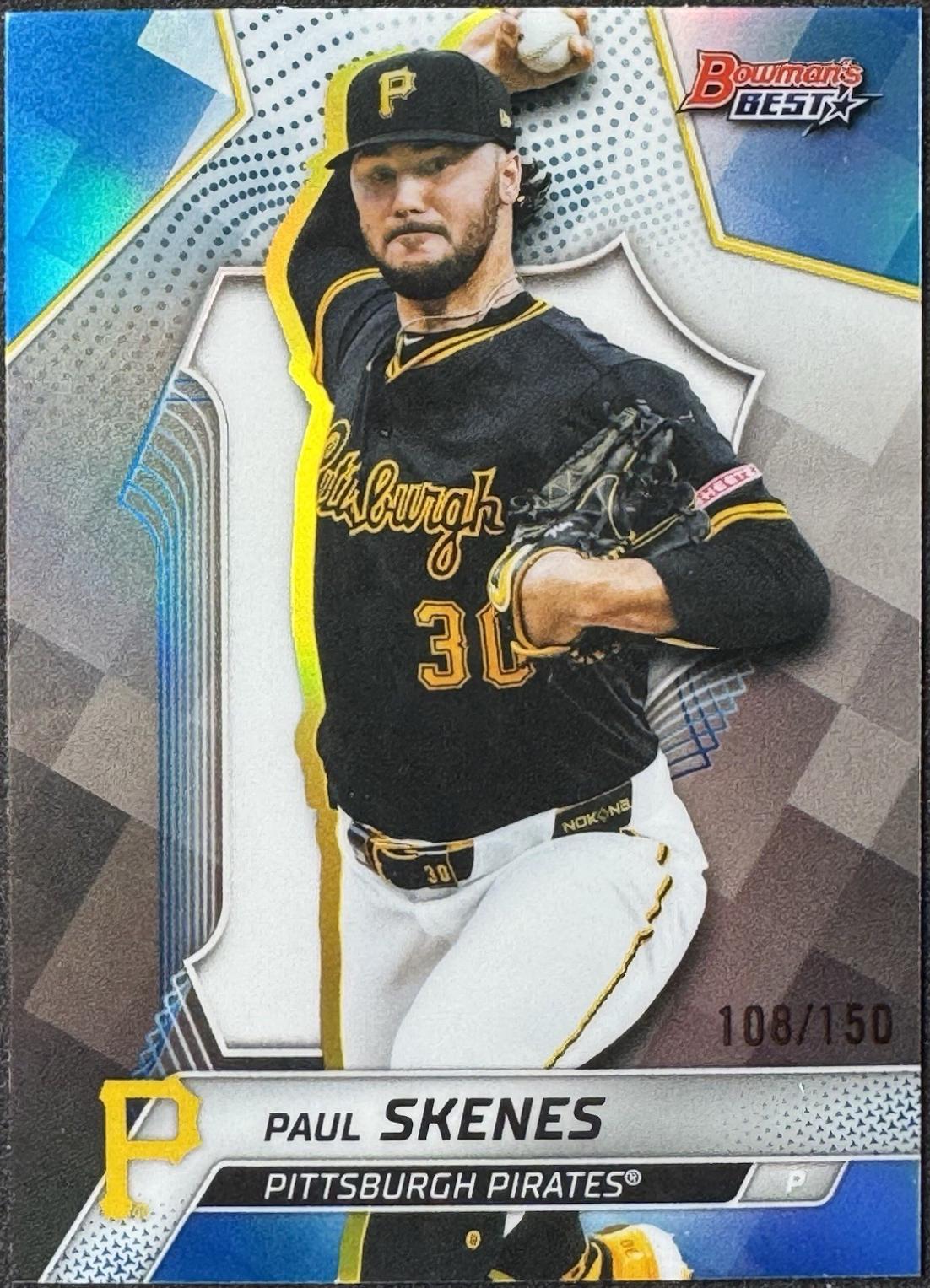 Paul Skenes [Blue Refractor] #40