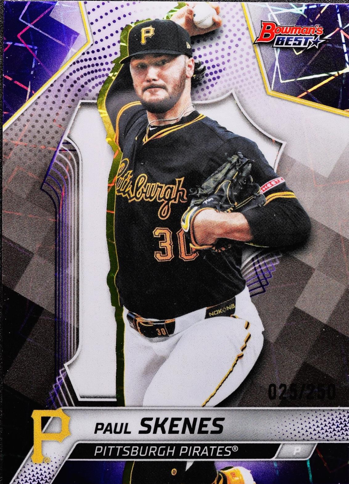 Paul Skenes [Purple Lazer Refractor] #40