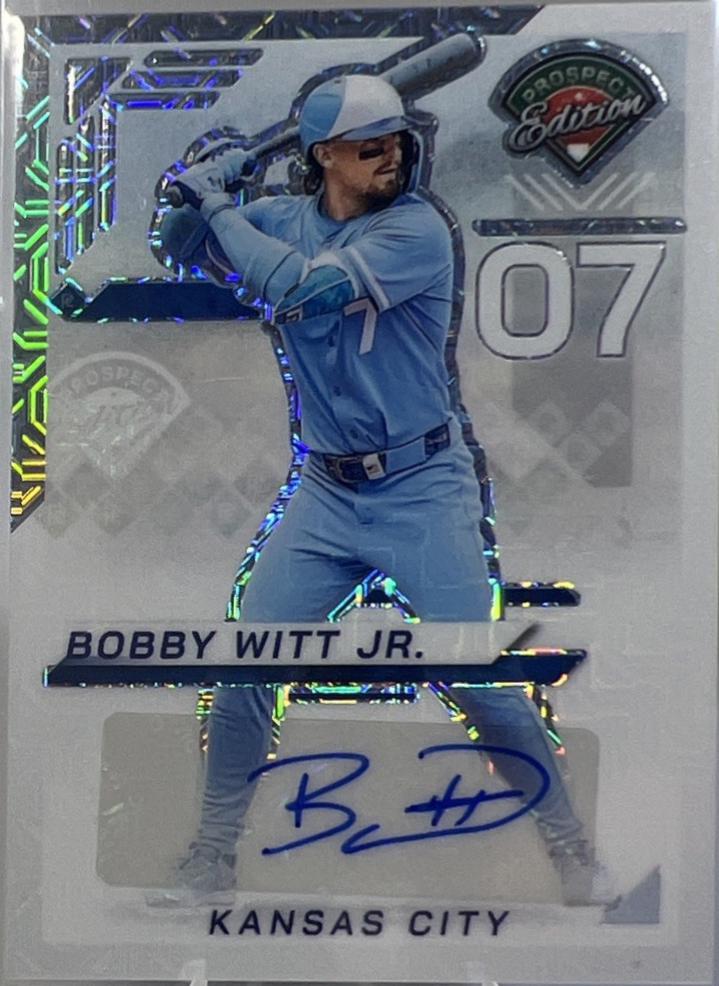 Bobby Witt Jr. [Mojo Holo Ticket Signature] #97
