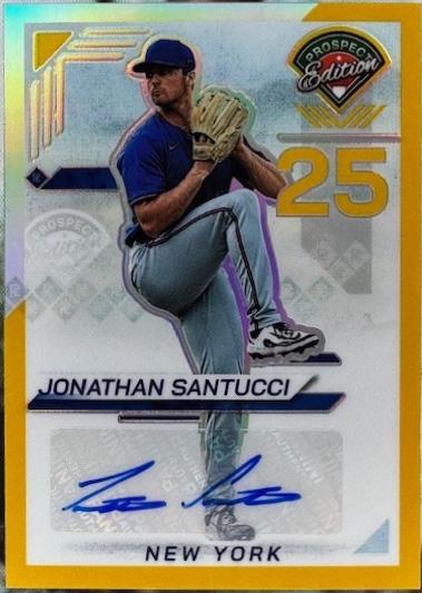 Jonathan Santucci [Gold Holo Ticket Signature] #174