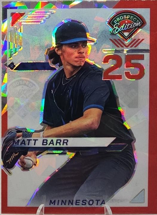 Matt Barr [Red Ice Holo Ticket] #120