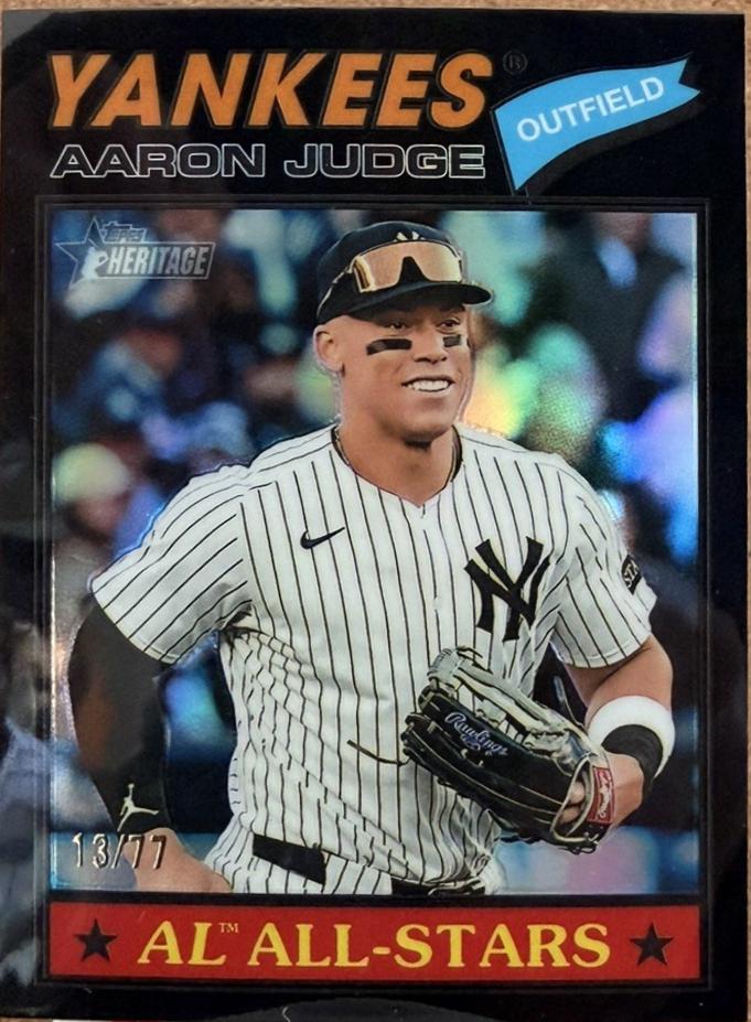 Aaron Judge [Black Bordered Chrome] #10