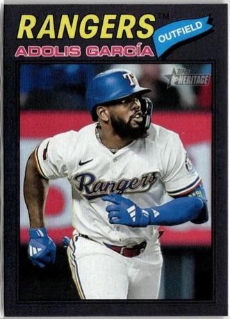 Adolis Garcia [Dark Gray Bordered] #384