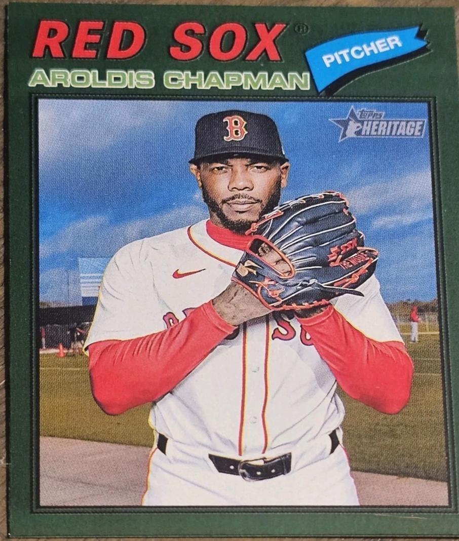 Aroldis Chapman [Dark Green Bordered] #359