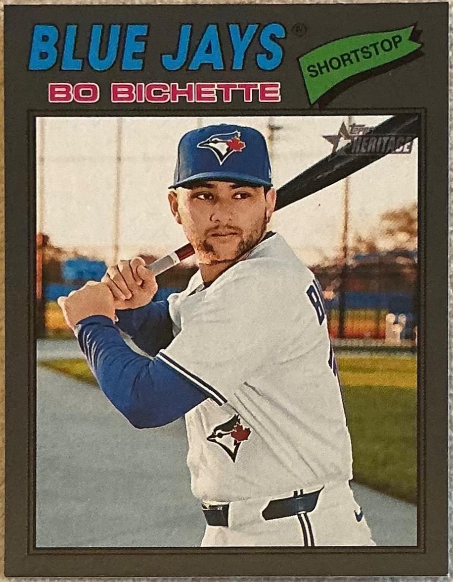Bo Bichette [Dark Green Bordered] #122