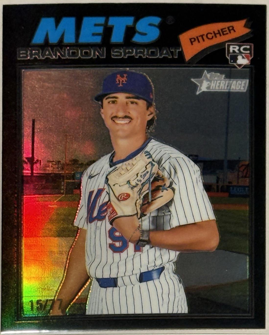 Brandon Sproat [Black Bordered Chrome] #118