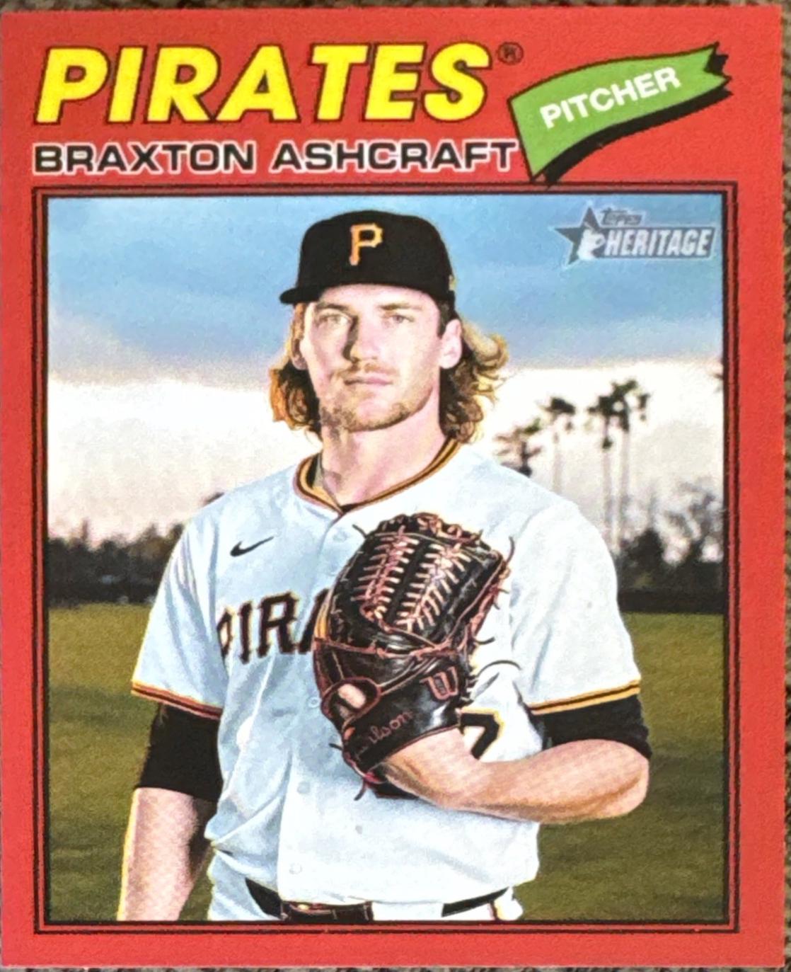 Braxton Ashcraft [Red Bordered] #134