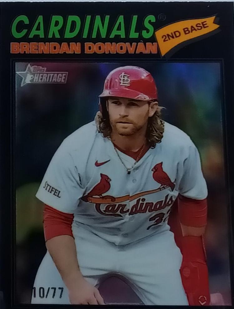 Brendan Donovan [Black Bordered Chrome] #95