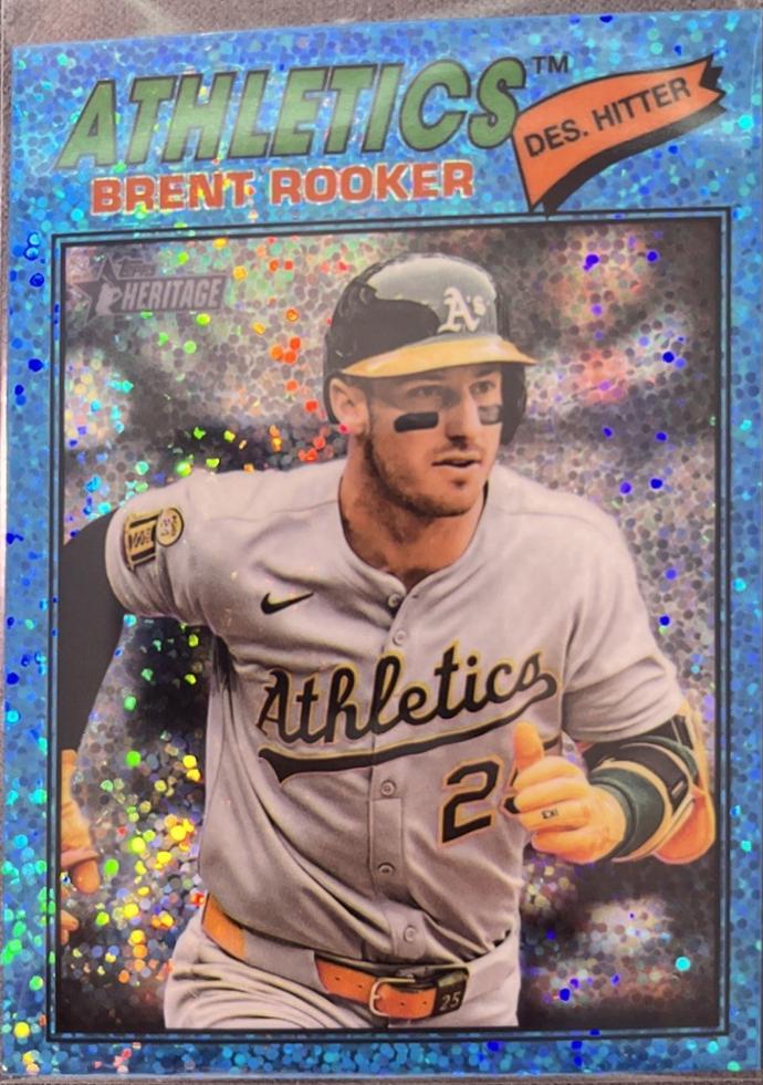 Brent Rooker [Light Blue Sparkle Chrome] #103