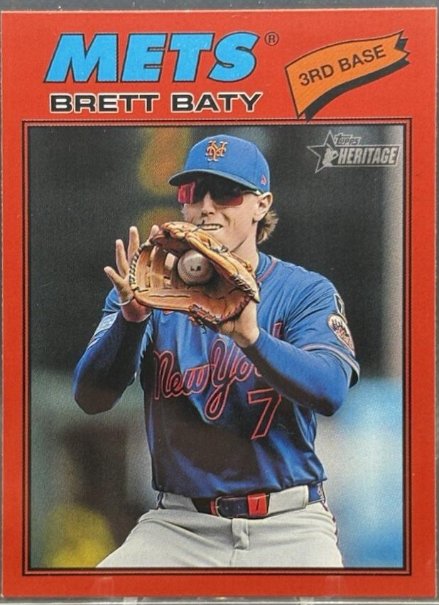 Brett Baty [Red Bordered] #19