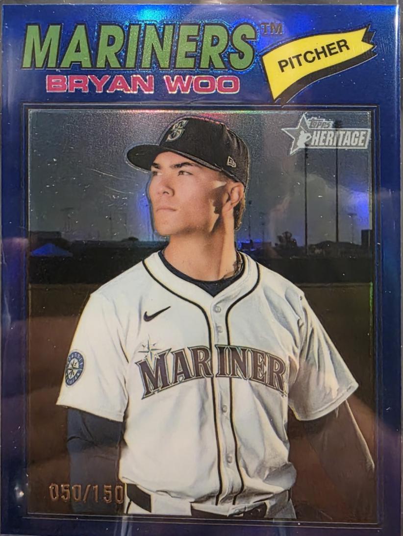 Bryan Woo [Blue Bordered Chrome] #99