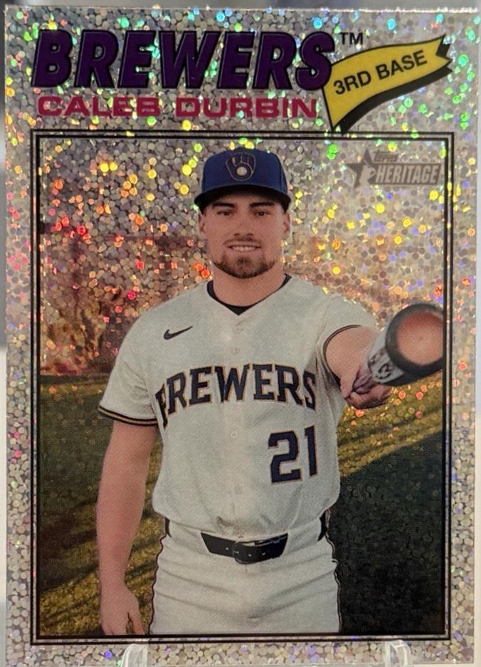 Caleb Durbin [Silver Sparkle Chrome] #109