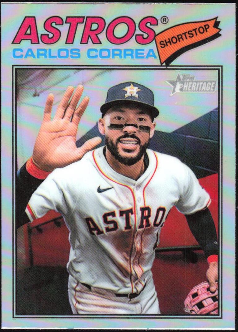 Carlos Correa [Refractor Chrome] #154