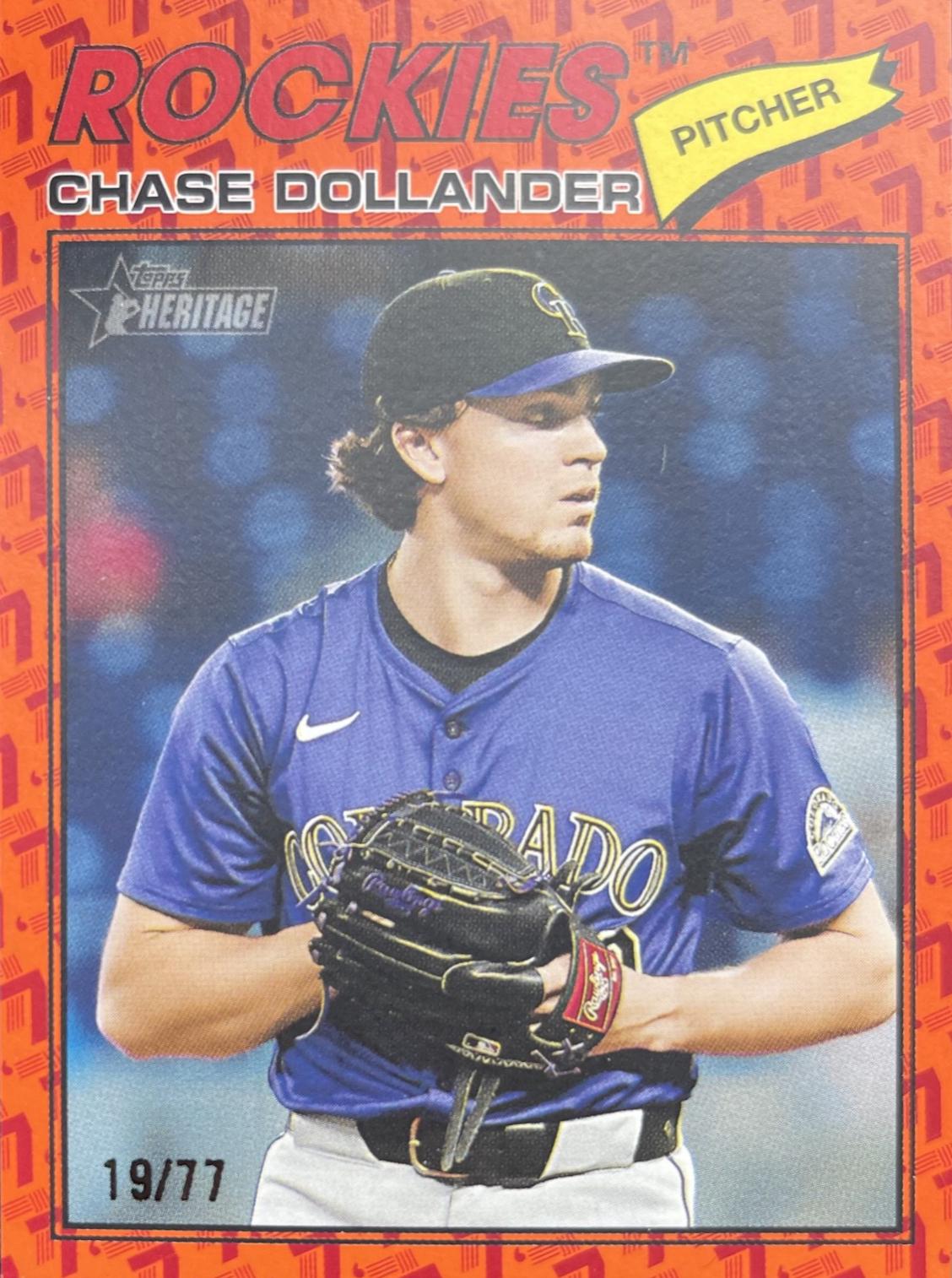 Chase Dollander [Color Of The Year Orange] #91