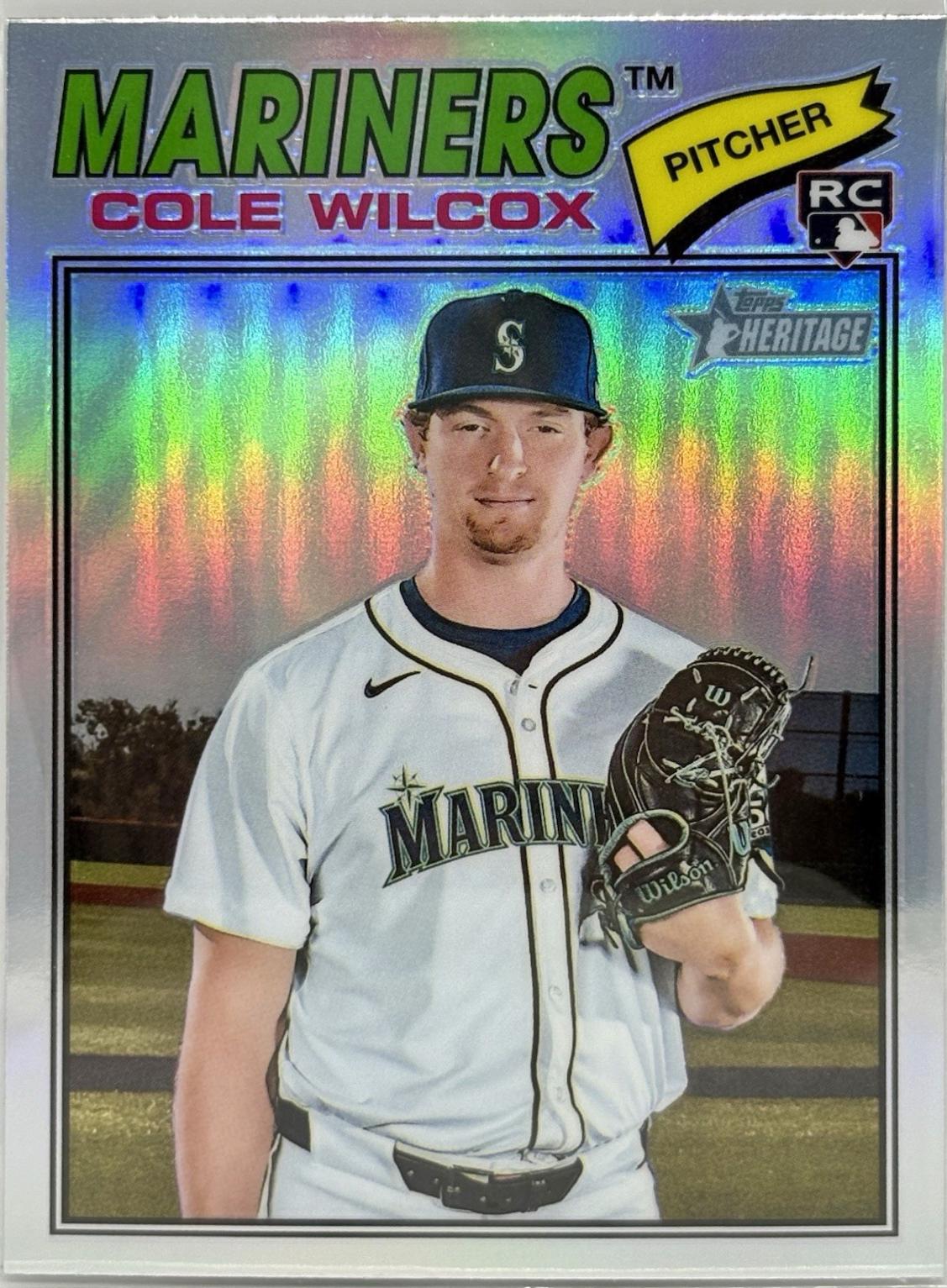 Cole Wilcox [Refractor Chrome] #155