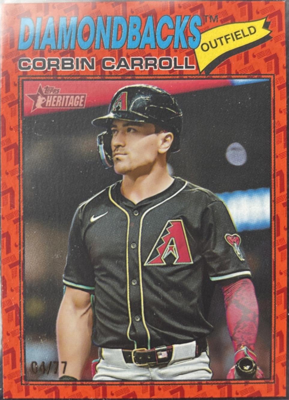 Corbin Carroll [Color Of The Year Orange] #383