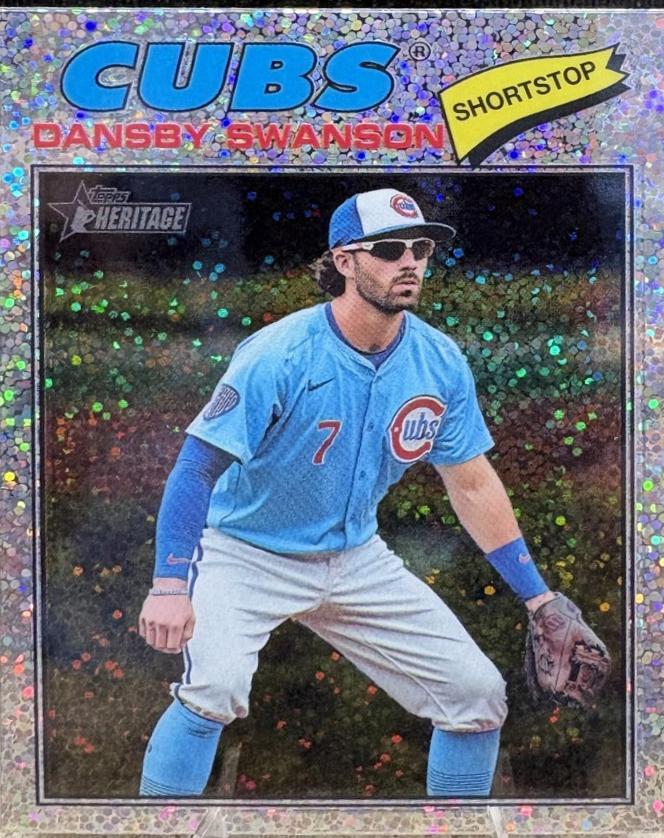 Dansby Swanson [Silver Sparkle Chrome] #97