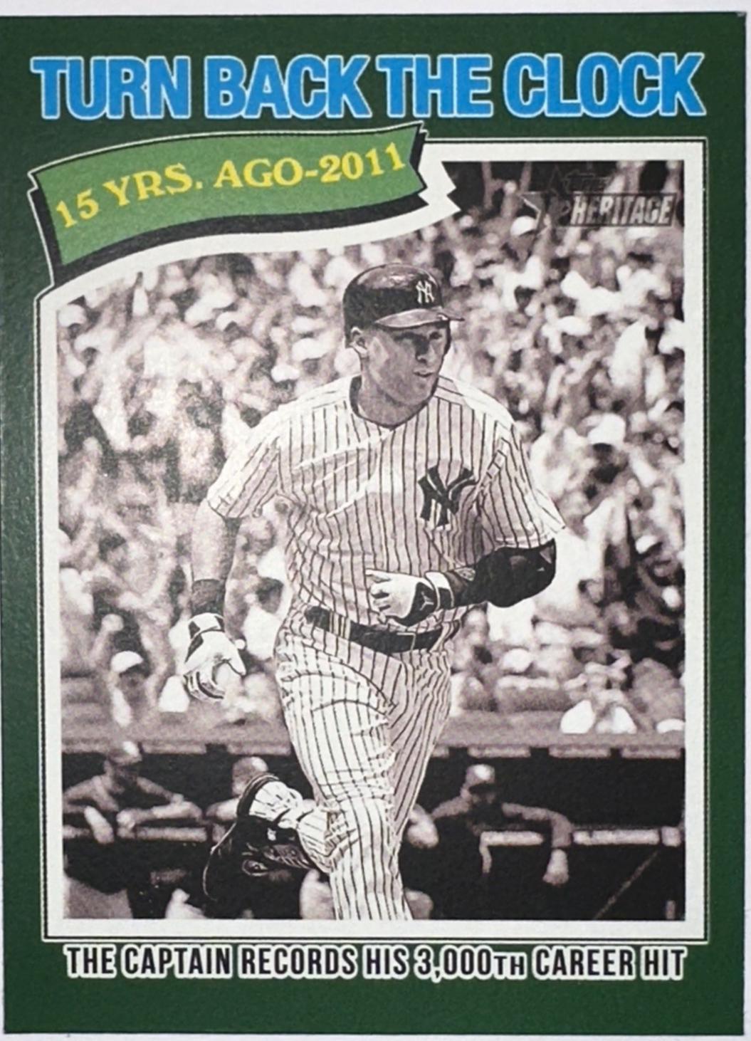 Derek Jeter [Dark Green Bordered] #335
