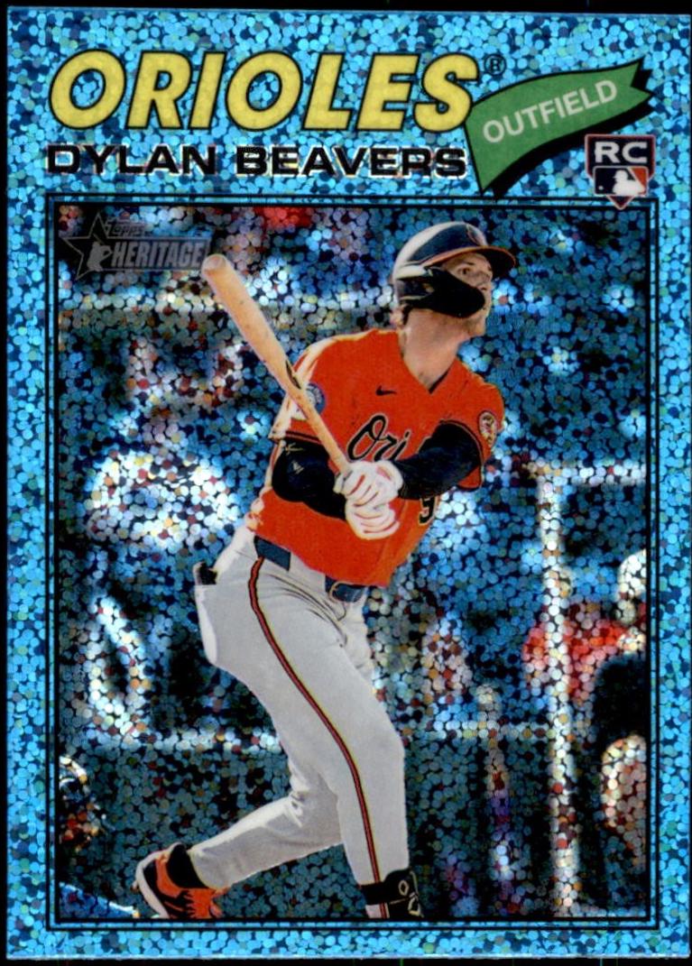 Dylan Beavers [Light Blue Sparkle Chrome] #48