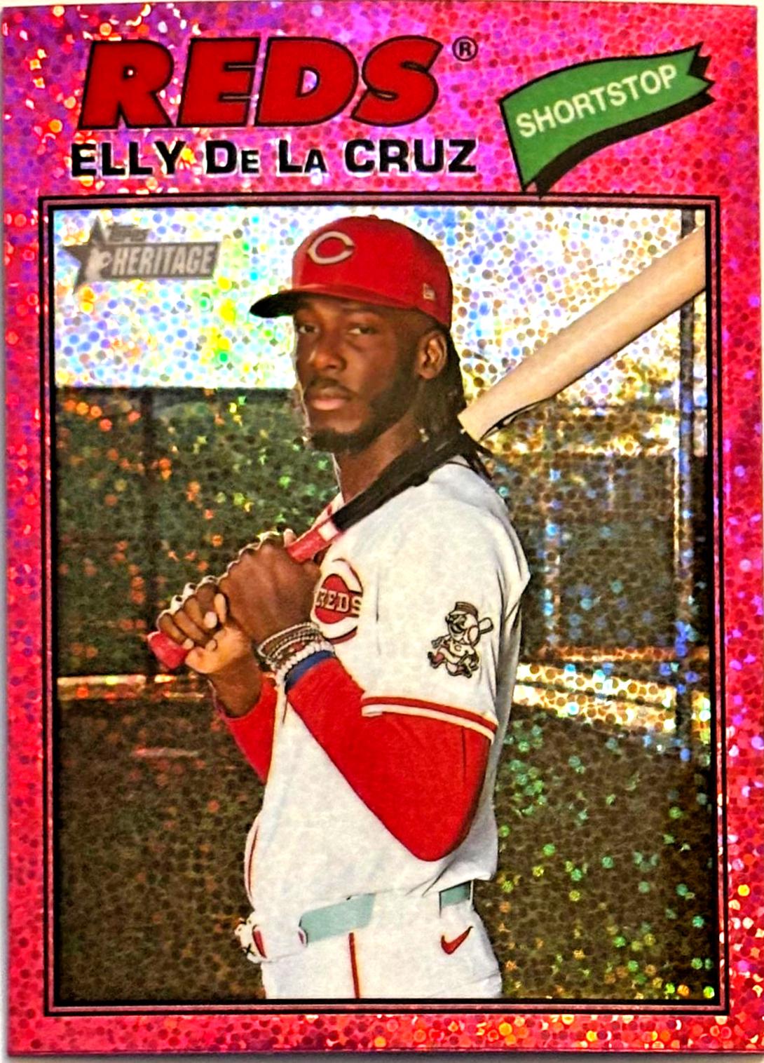 Elly De La Cruz [Pink Sparkle Chrome] #70