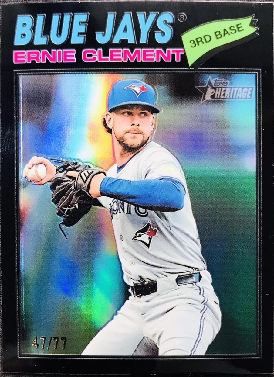 Ernie Clement [Black Bordered Chrome] #21