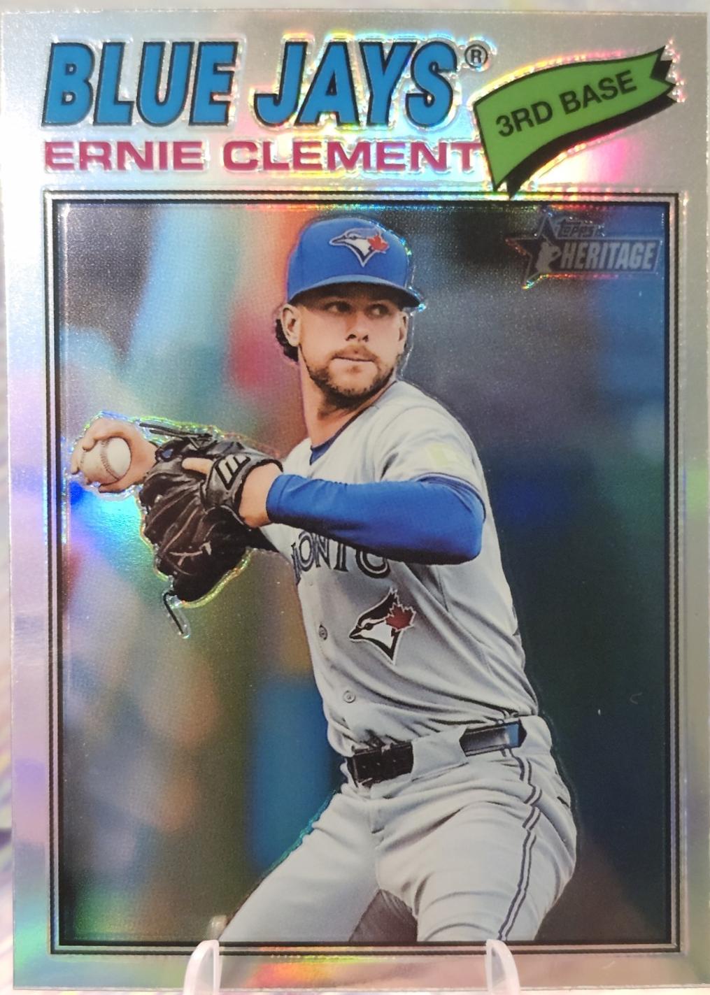 Ernie Clement [Refractor Chrome] #21