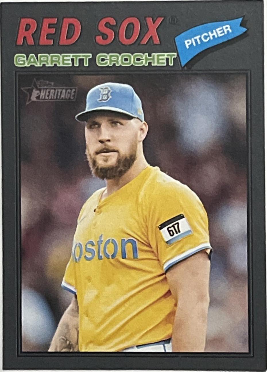 Garrett Crochet [Dark Gray Bordered] #23
