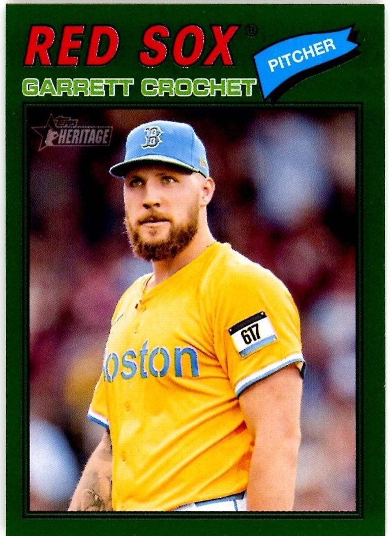 Garrett Crochet [Dark Green Bordered] #23