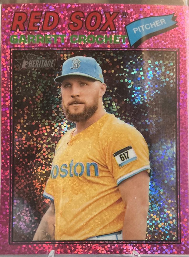 Garrett Crochet [Pink Sparkle Chrome] #23