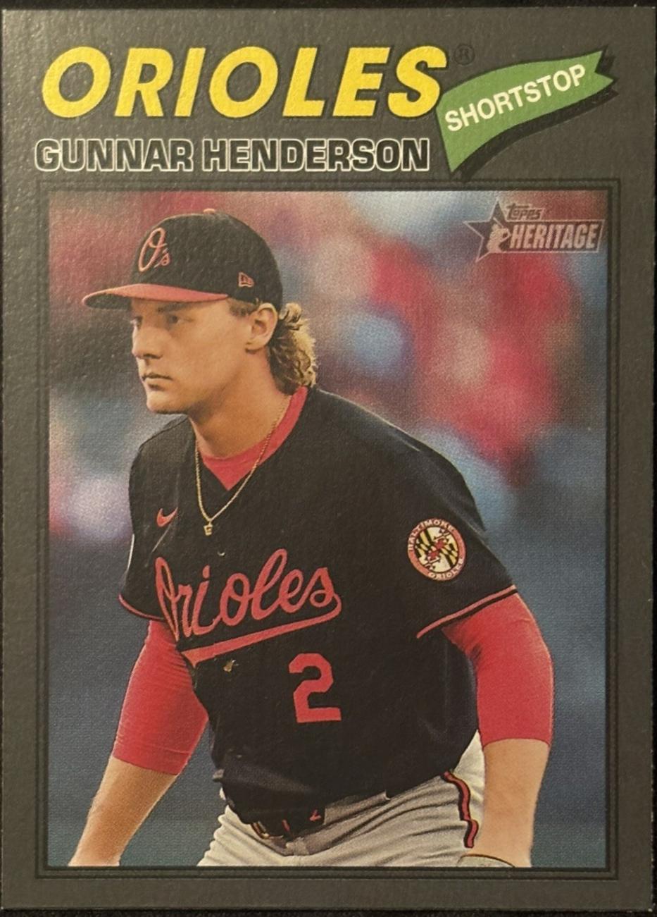 Gunnar Henderson [Dark Gray Bordered] #287