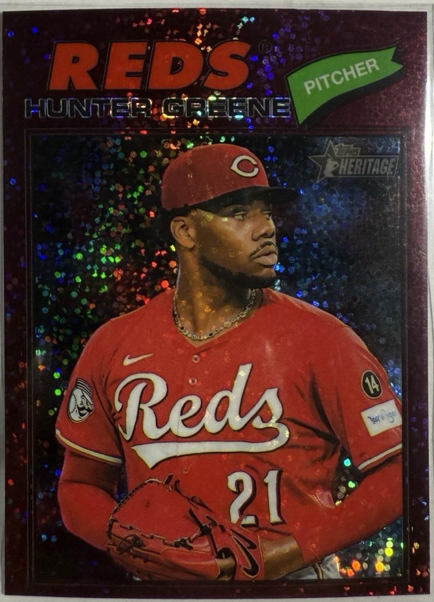 Hunter Greene [Silver Sparkle Chrome] #53