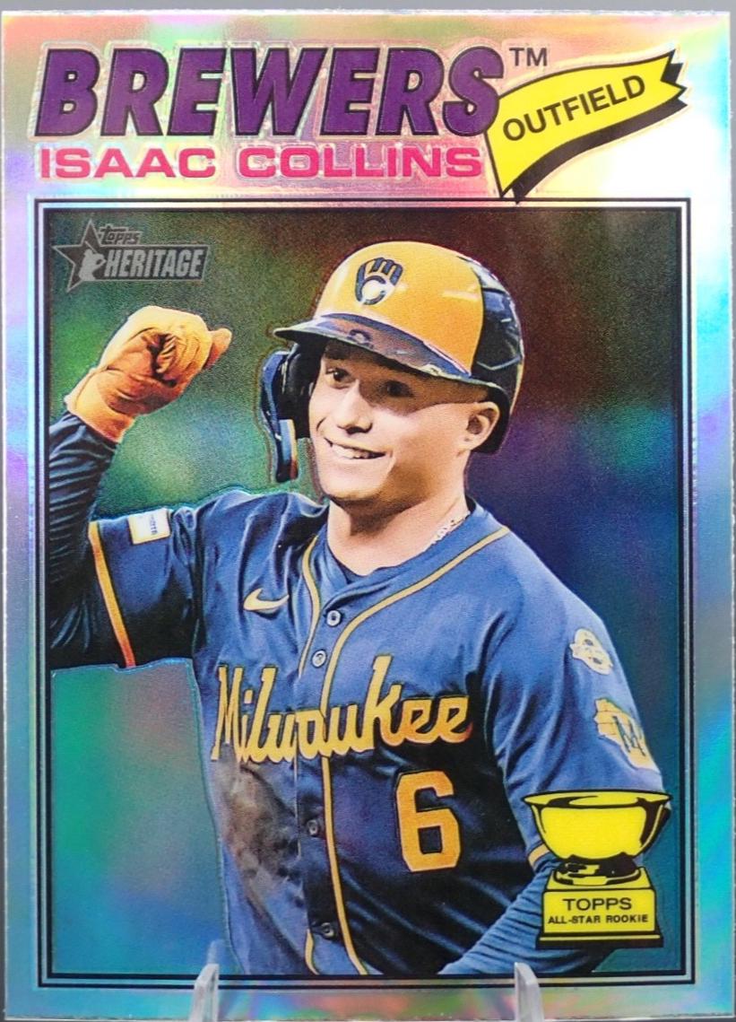 Isaac Collins [Refractor Chrome] #102