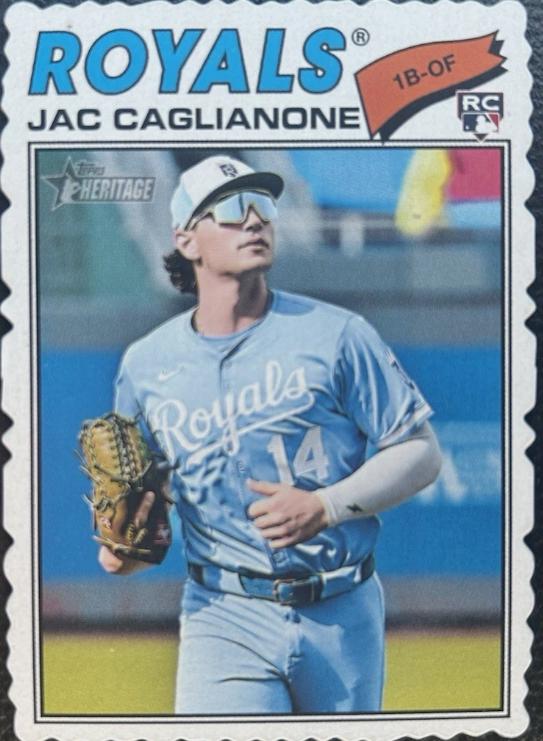 Jac Caglianone [Deckle Edge] #136