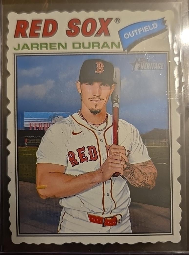 Jarren Duran [Deckle Edge] #15