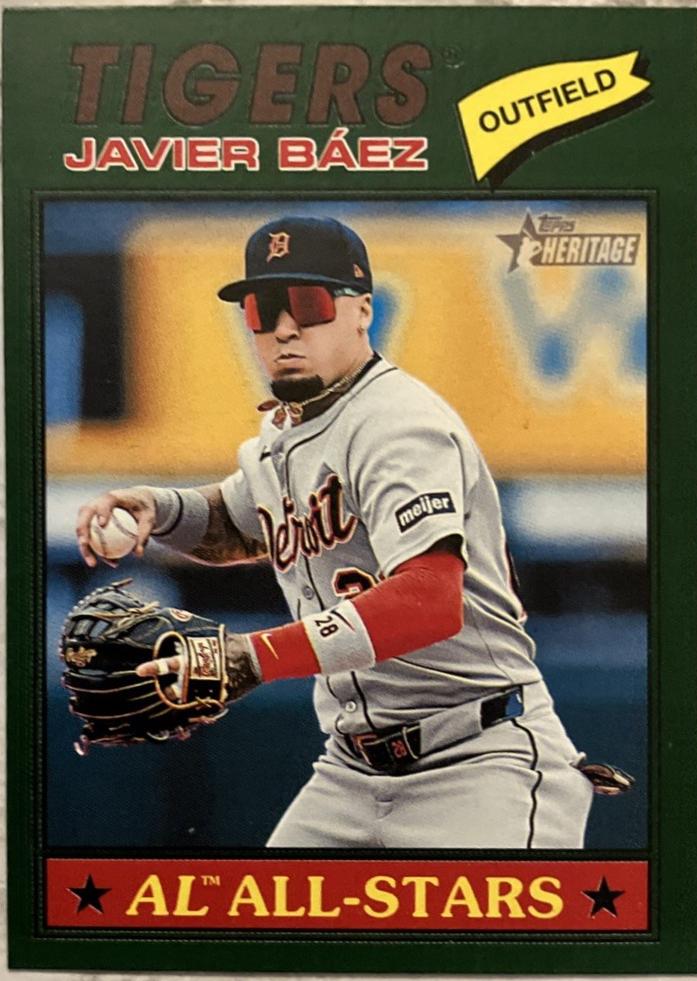 Javier Baez [Dark Green Bordered] #107
