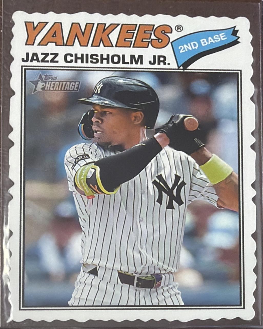 Jazz Chisholm Jr. [Deckle Edge] #196