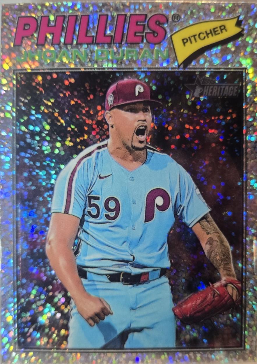 Jhoan Duran [Silver Sparkle Chrome] #14
