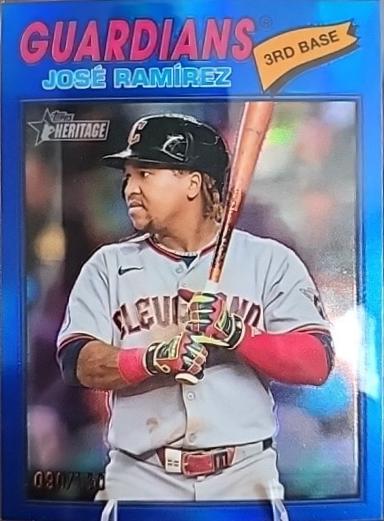 Jose Ramirez [Blue Bordered Chrome] #52