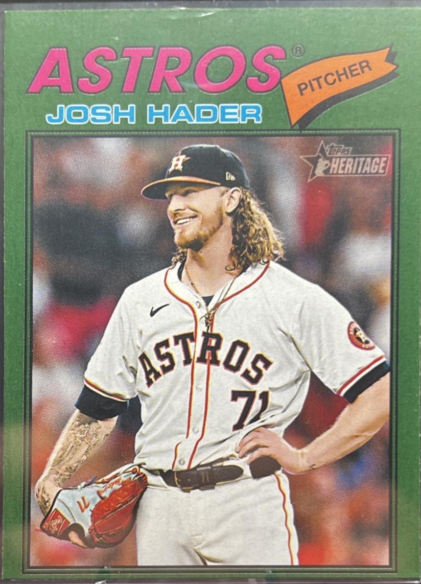 Josh Hader [Dark Green Bordered] #9