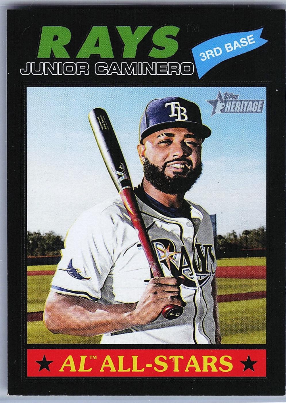 Junior Caminero [Dark Gray Bordered] #380
