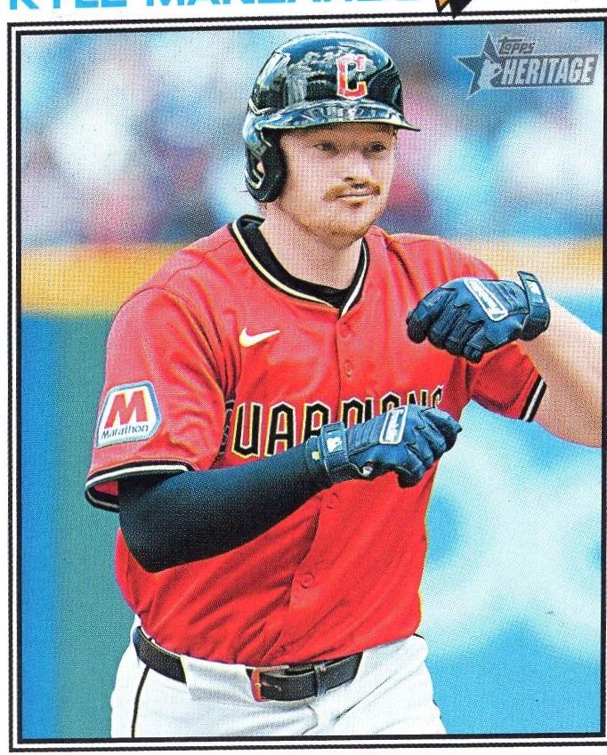 Kyle Manzardo [Deckle Edge] #133
