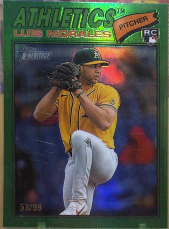Luis Morales [Green Bordered Chrome] #67