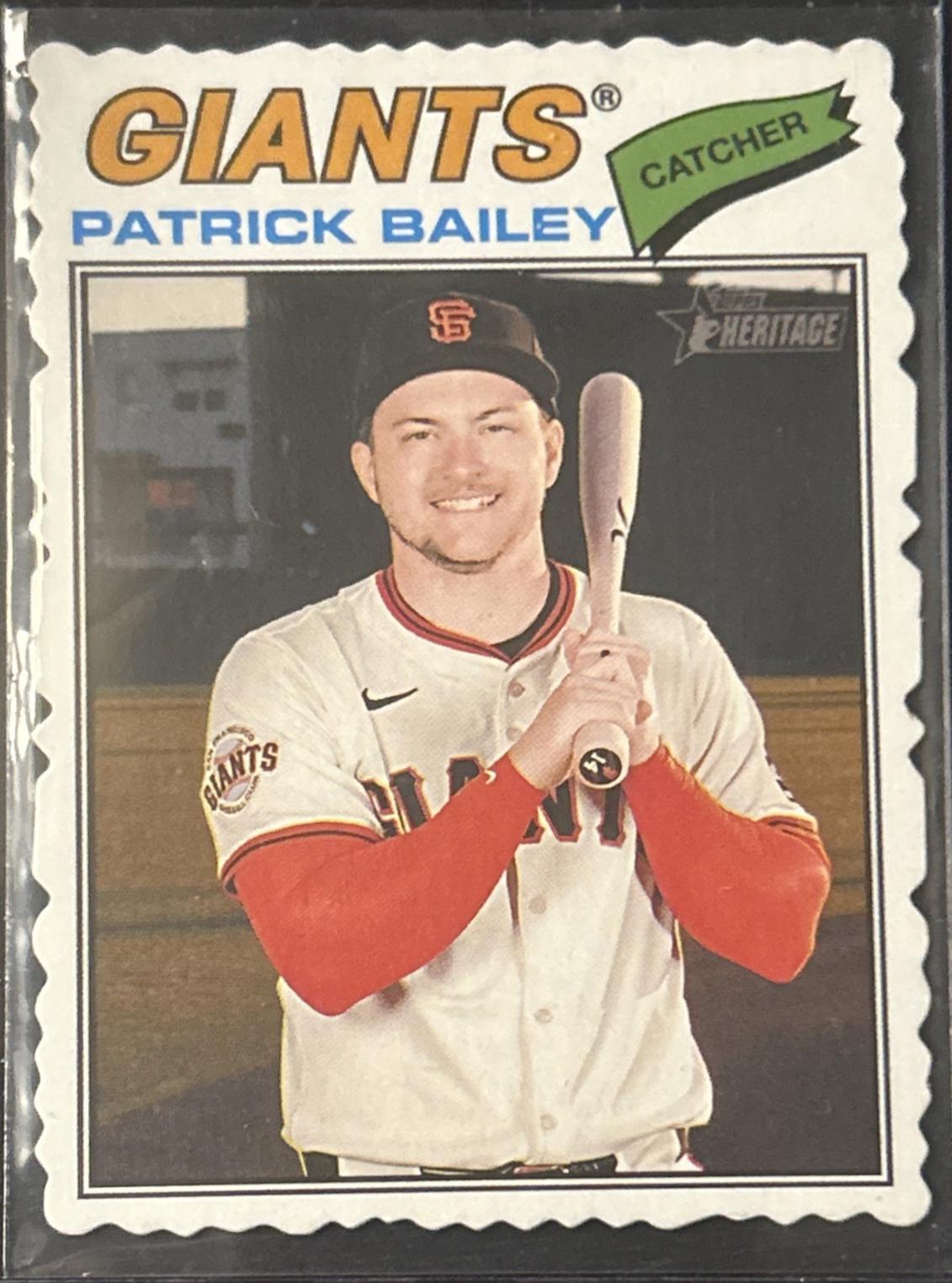 Patrick Bailey [Deckle Edge] #57