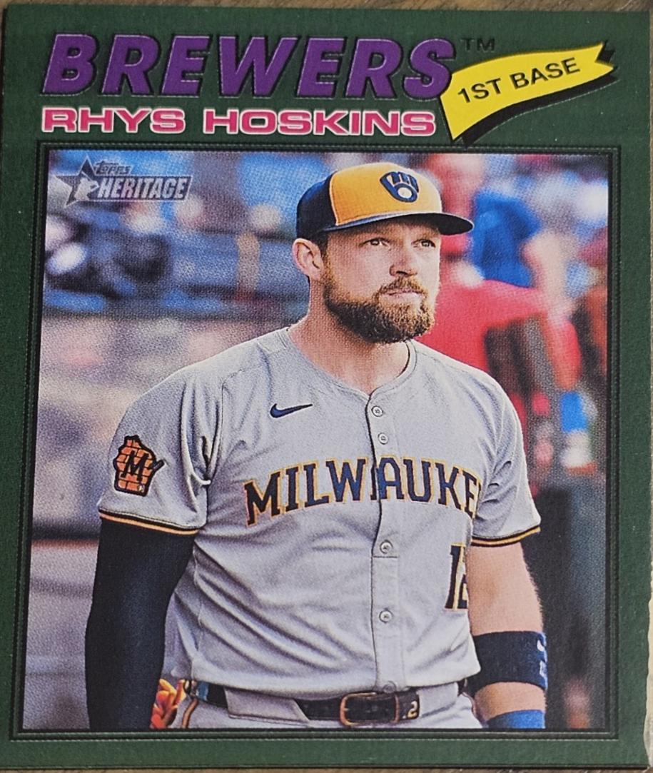 Rhys Hoskins [Dark Green Bordered] #331