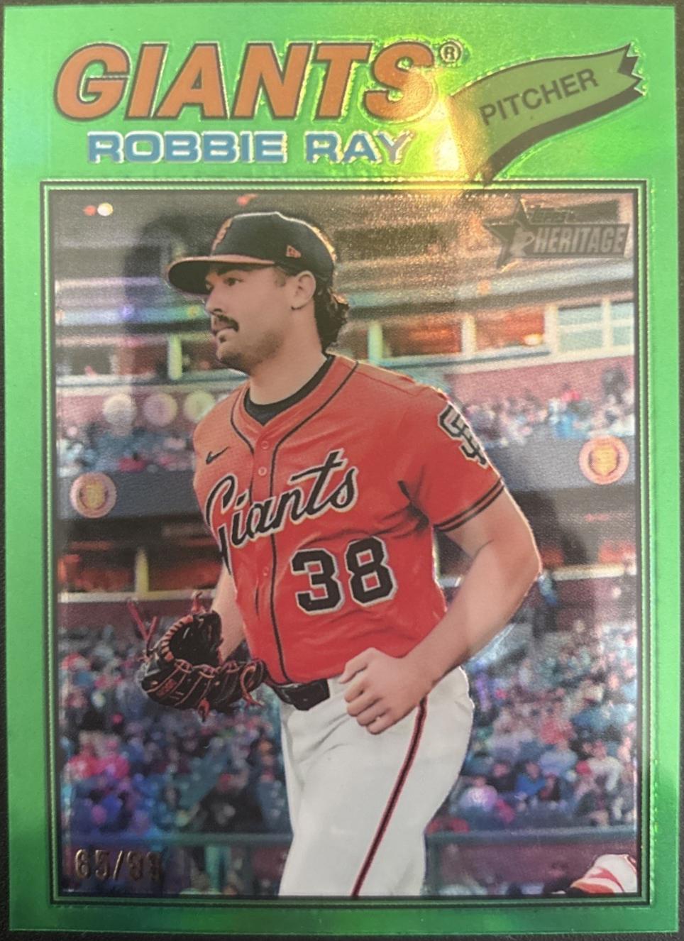 Robbie Ray [Green Bordered Chrome] #111