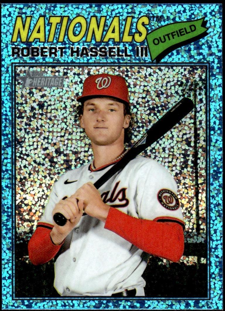 Robert Hassell III [Light Blue Sparkle Chrome] #50