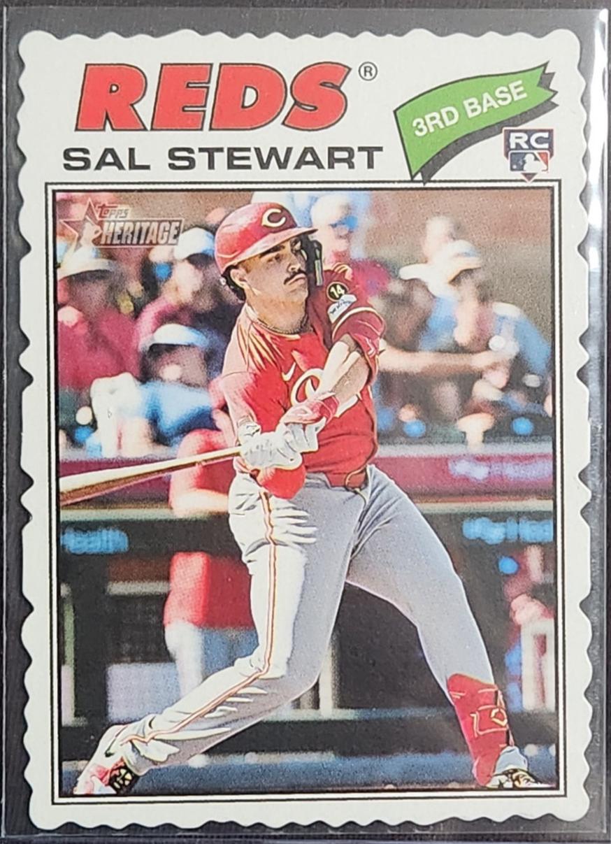 Sal Stewart [Deckle Edge] #221