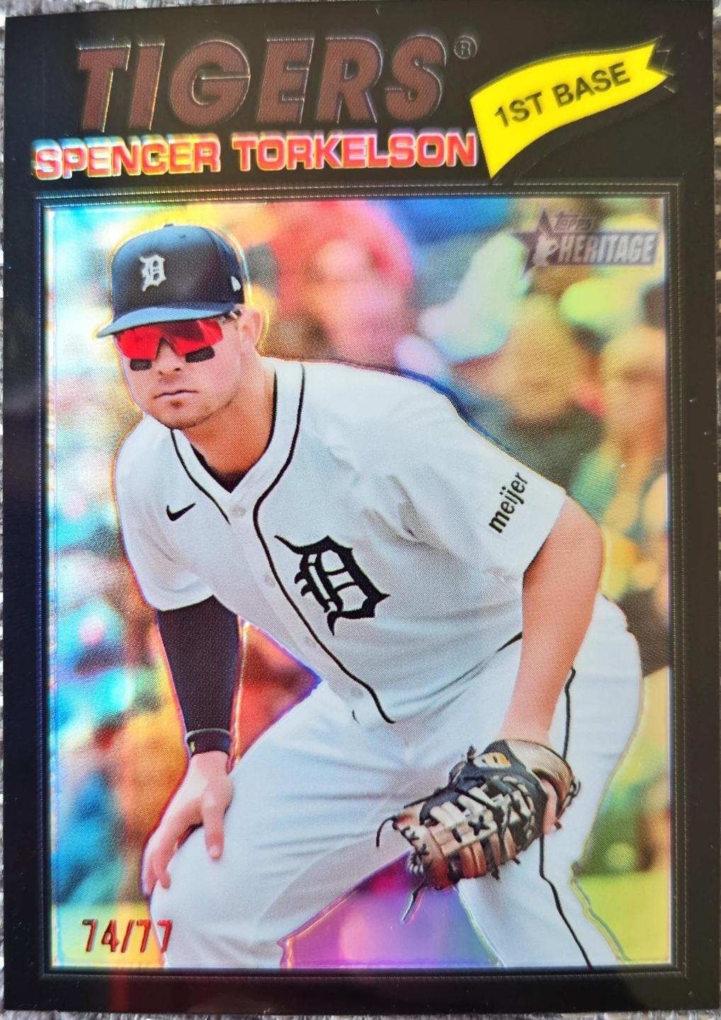 Spencer Torkelson [Black Bordered Chrome] #106